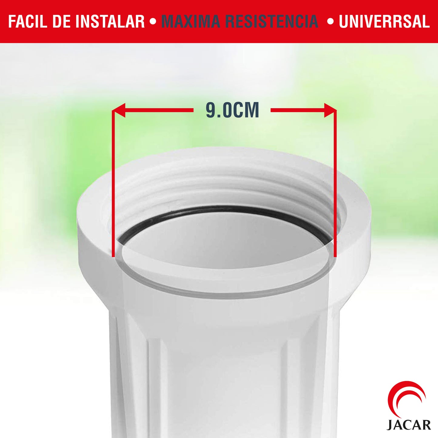 JACAR Kit de 3 Juntas Toricas para Vasos de Osmosis Inverta 5 Etapas, Compatible con casi todos los modelos, Filltros Osmosis Inverta 5 Etapas, 4 Etapas y 3 Etapas