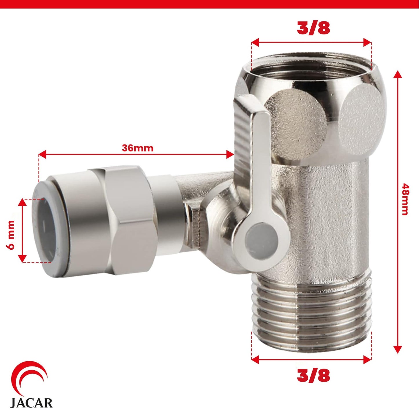 LLAVE DE PASO ENTRADA OSMOSIS